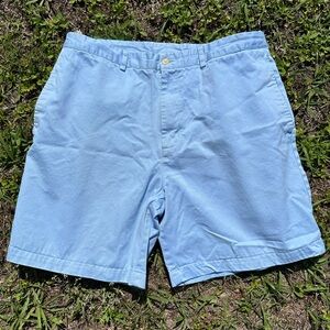 Vineyard Vines Flat Front 100% Cotton Chino Shorts Size 36 / 36” Waist 8” Inseam
